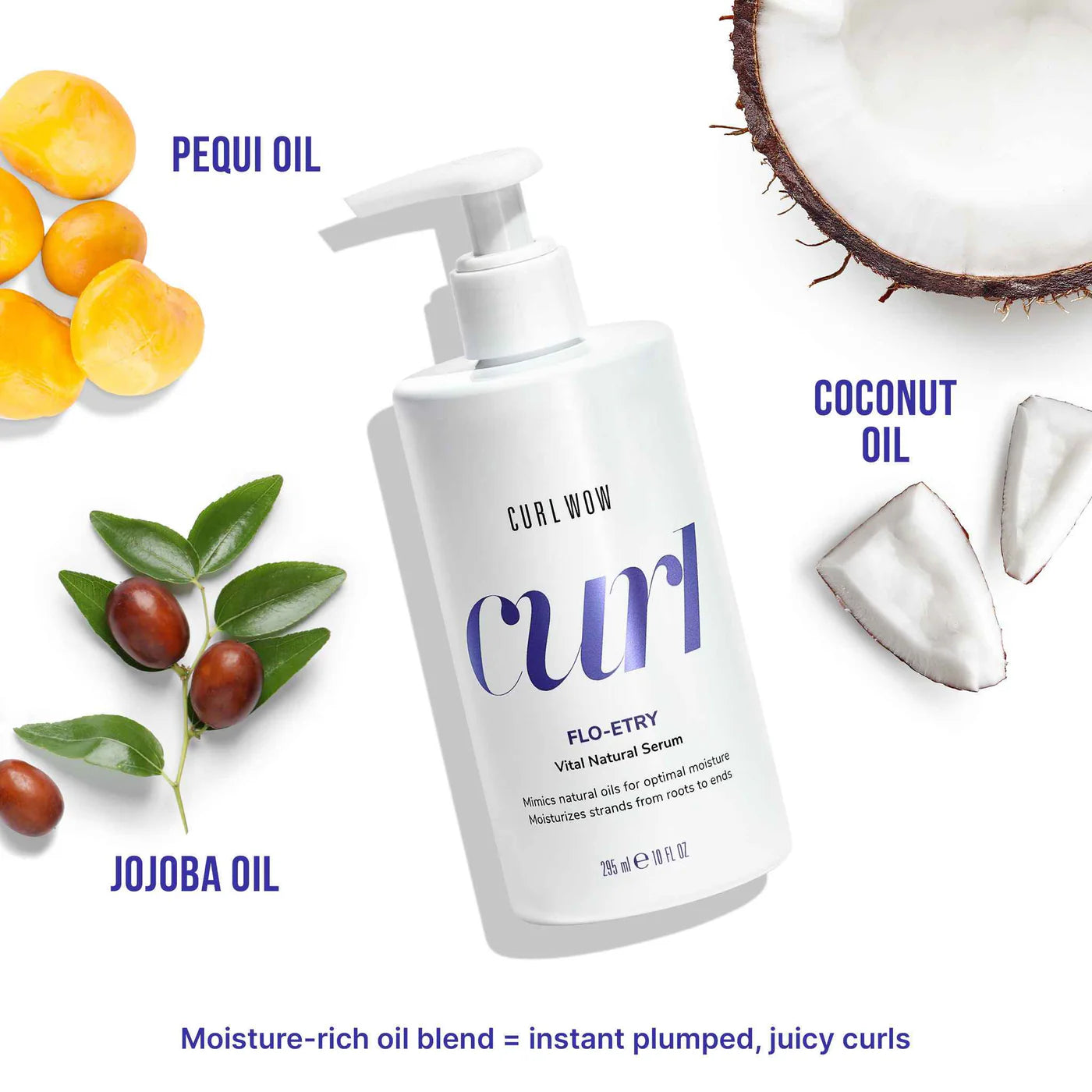 Curl Flo-etry Vital Natural Serum 10oz