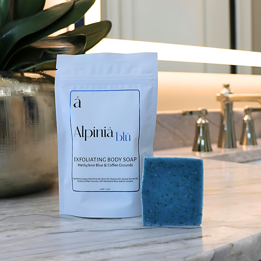 Alpiniå Labs Exfoliating Methylene Blue Body Soap