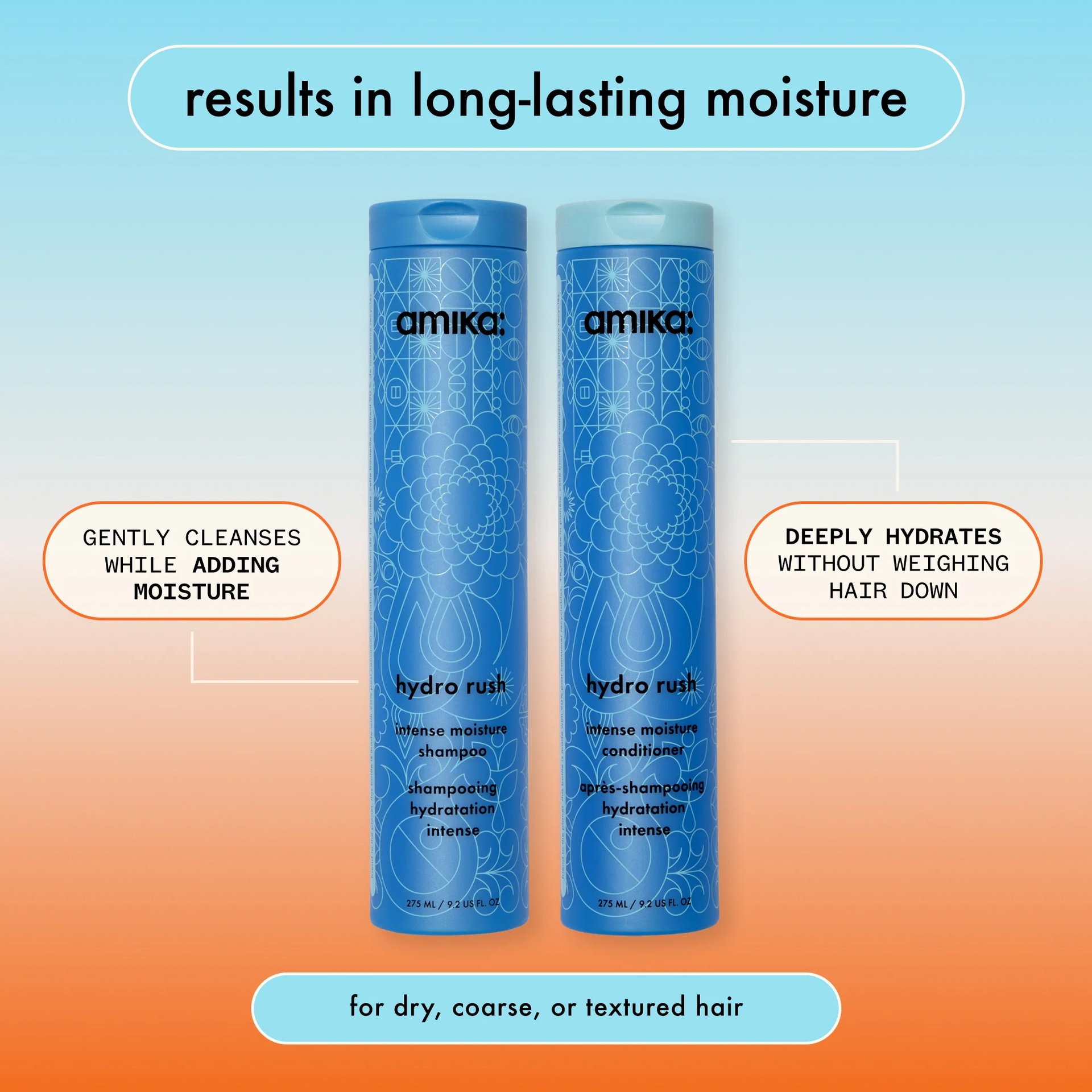 Hydro Rush intense moisture conditioner for dry hair