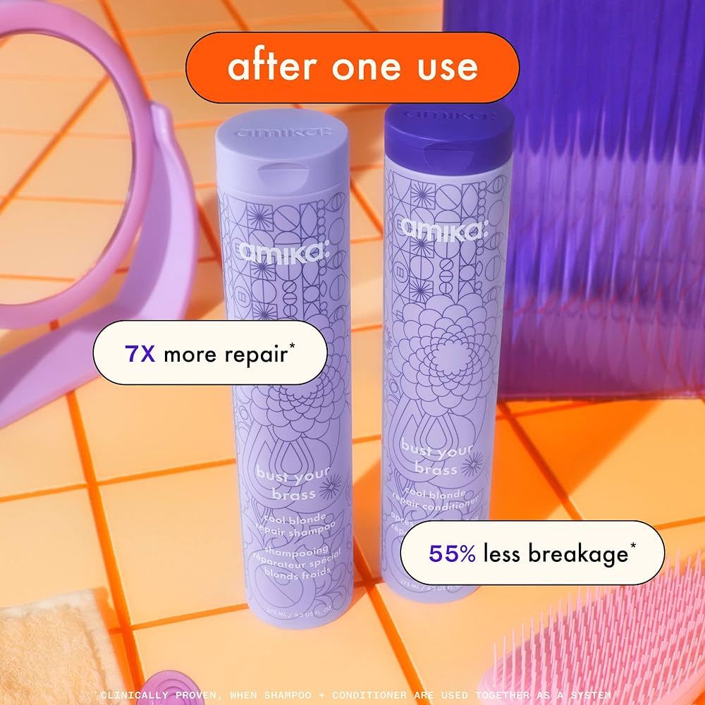 Bust your brass cool blonde repair shampoo
