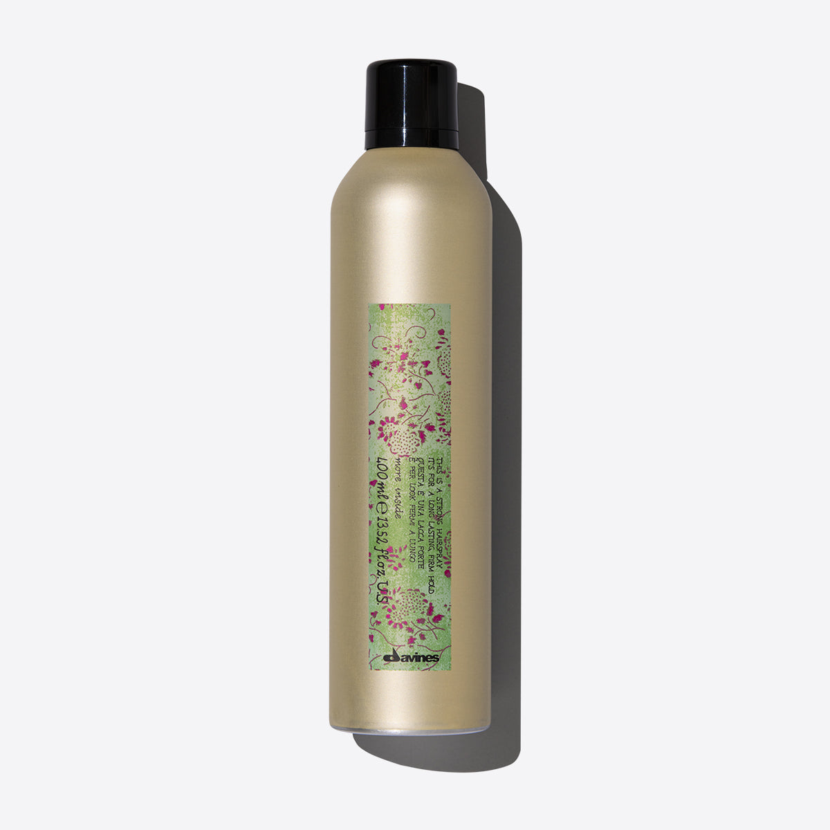 This is a strong hairspray