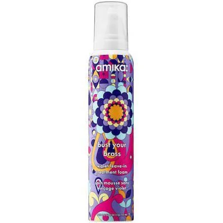 Bust Your Brass Violet Leave-In Treatment Foam