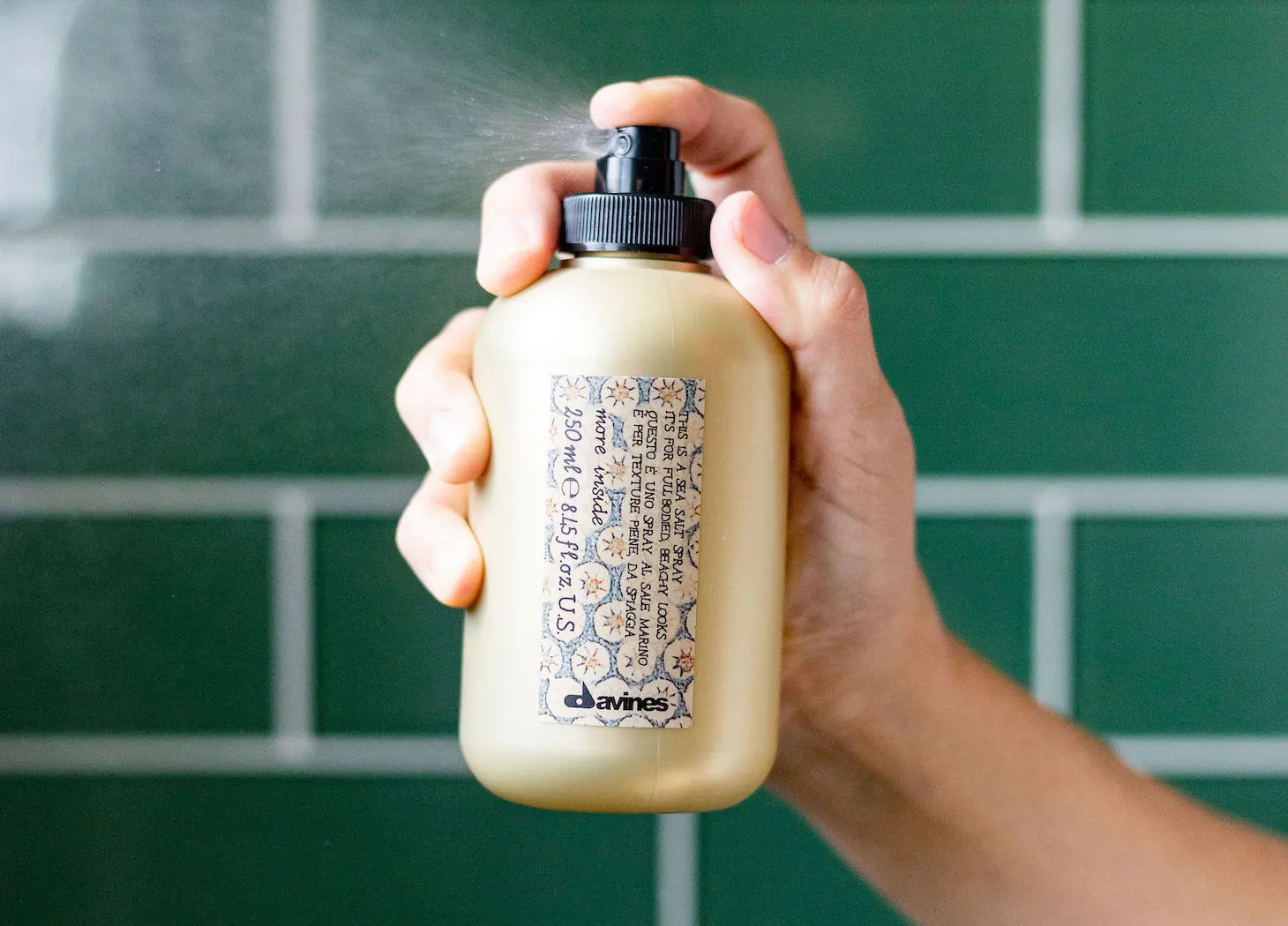 This is a sea salt spray